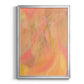 Peach Bliss IV - Modern Framed Canvas Print