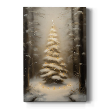 Candlelit Dawn Blessing - Canvas Art Print