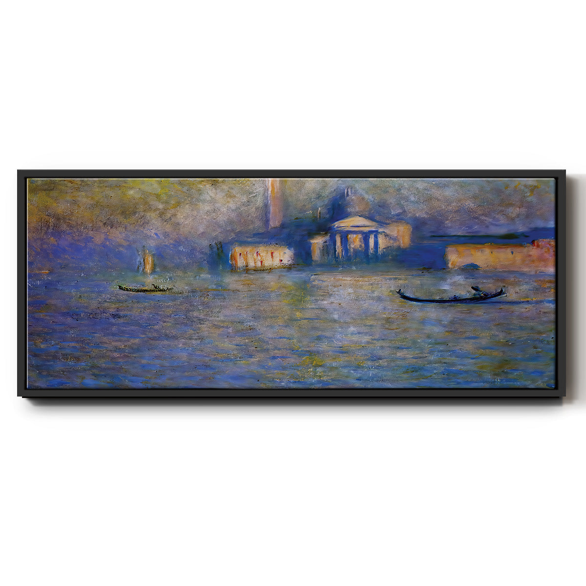 San Giorgio Maggiore, Twilight, 1908 - Floater Framed Canvas Print