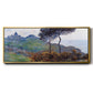 The Church at Varengaville, Grey Weather, 1882 - Floater Framed Canvas Print