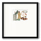 Vintage Vibes VI Premium Framed Print Double Matboard