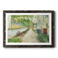 Sunny Side Of The Street - Barnwood Framed Art Print