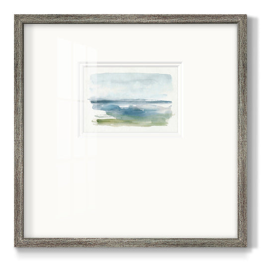 Coastline Splash IV Premium Framed Print Double Matboard