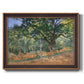The Bodmer Oak, Fontainebleau Forest - Ornate Framed Canvas Print
