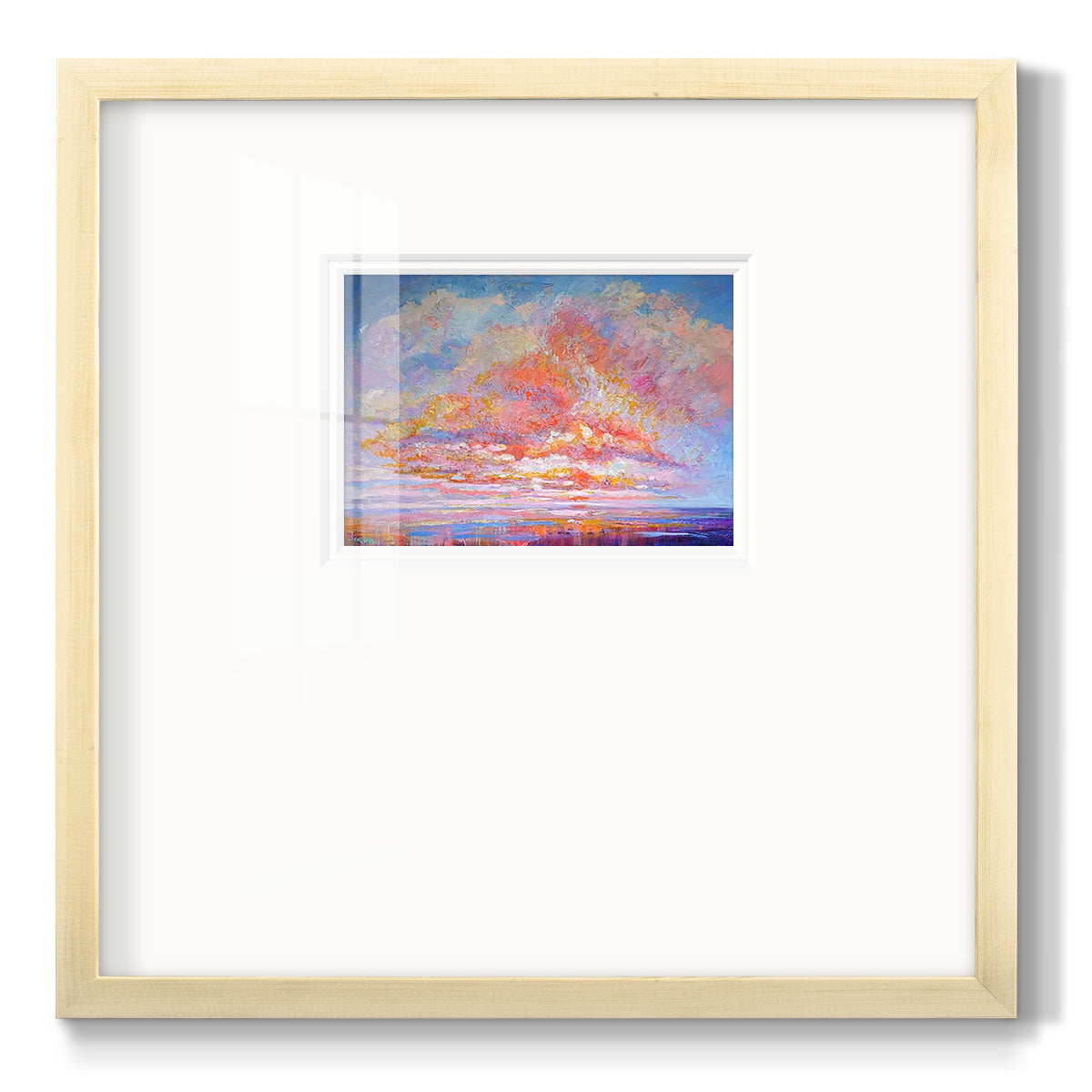 Blessed Eve II - Double Matboard Framed Print