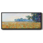 Oat and Poppy Field, 1890 - Floater Framed Canvas Print