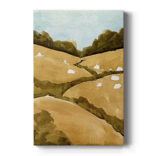 Scattered Sheep I - Canvas Art Print