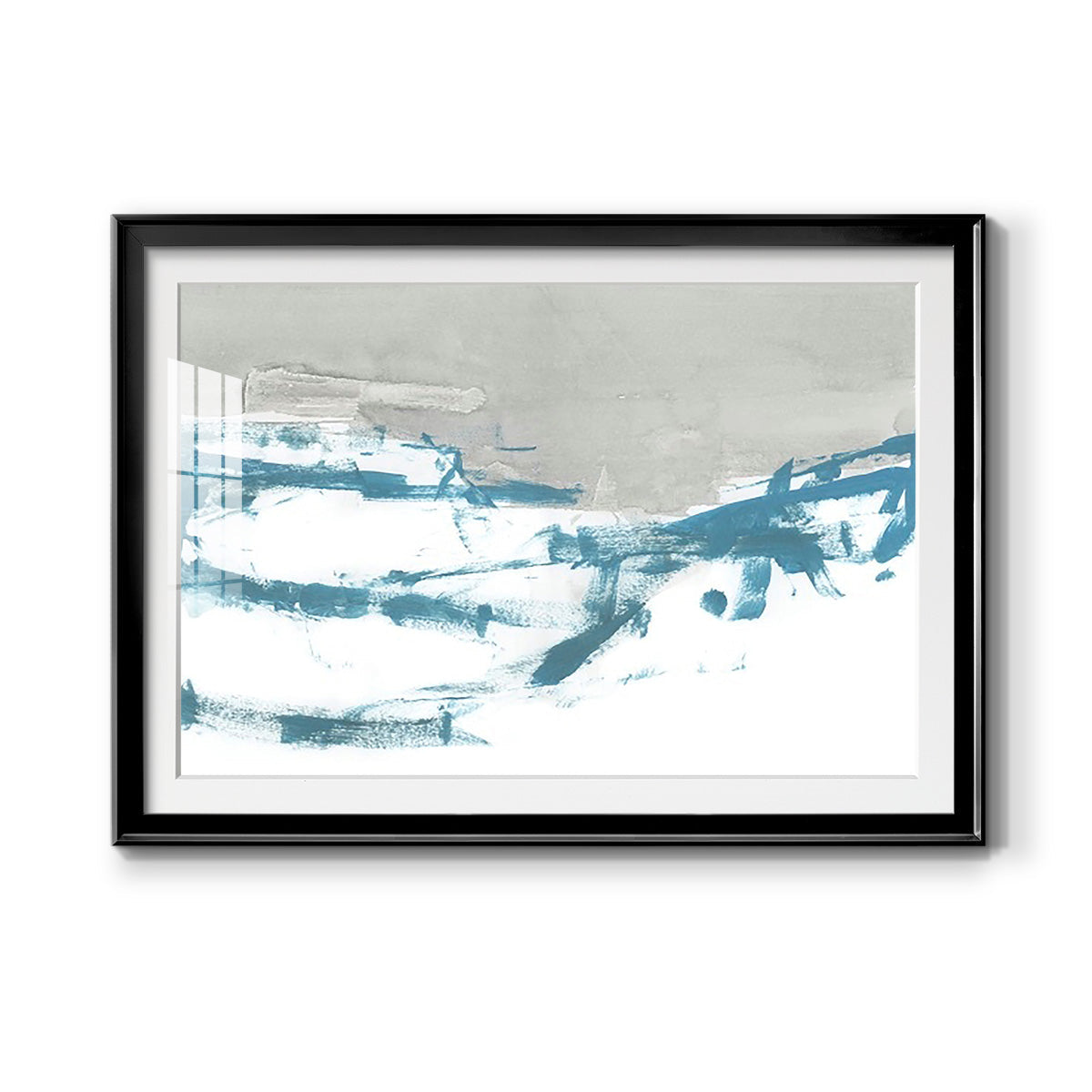 Meta Land III Premium Framed Print - Ready to Hang