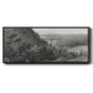 East Rock, New Haven - Floater Framed Canvas Print