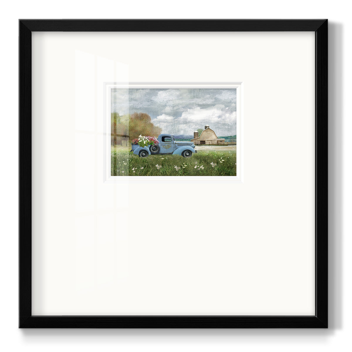 Fresh Country Picks - Double Matboard Framed Print