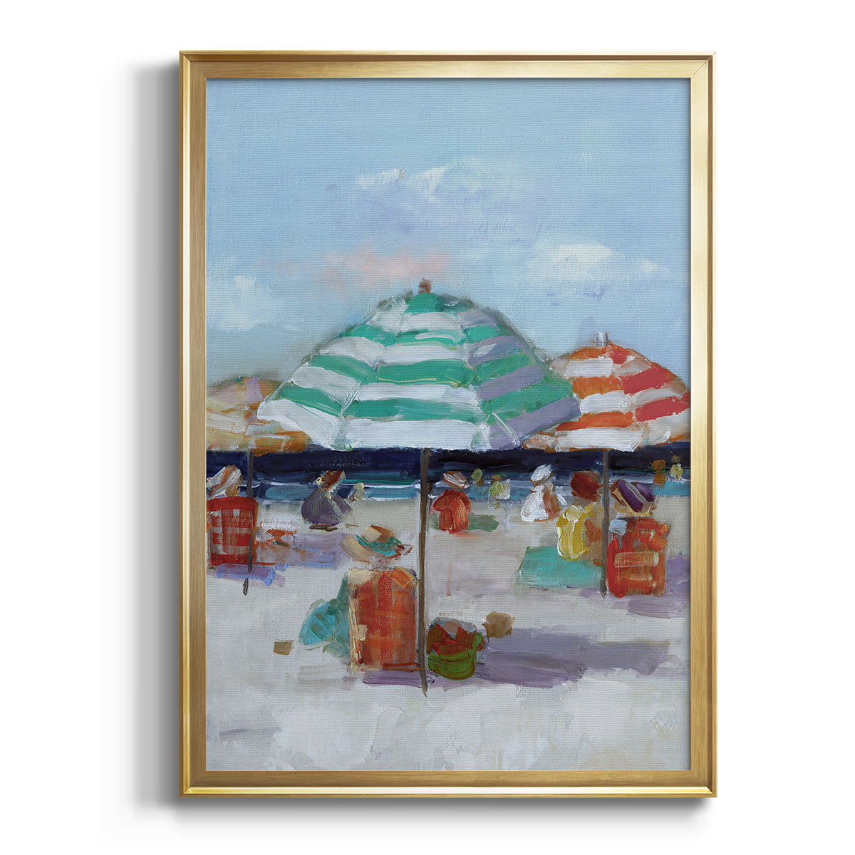A Day Dream I - Modern Framed Canvas Print