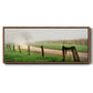 Around the Bend - Floater Framed Canvas Print