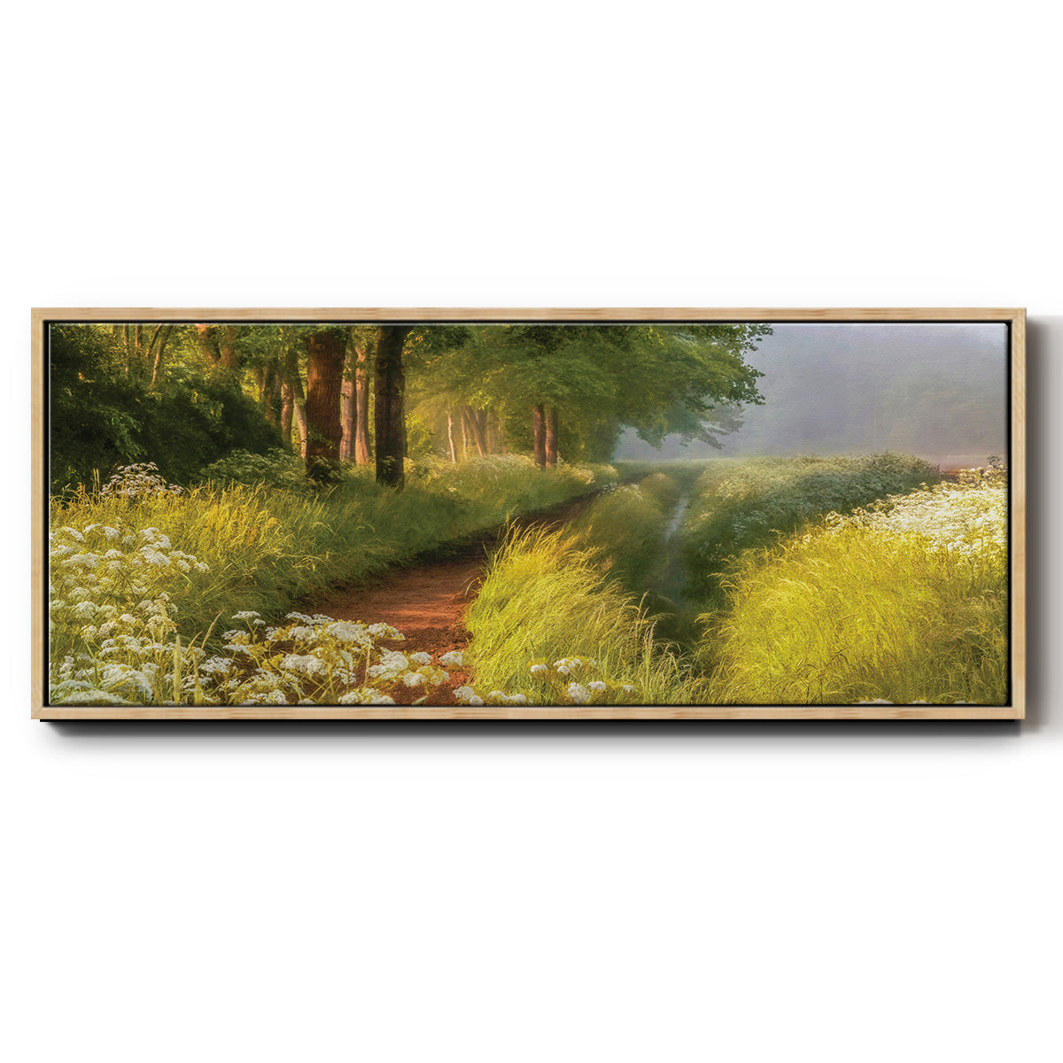 Spring in Holland - Floater Framed Canvas Print