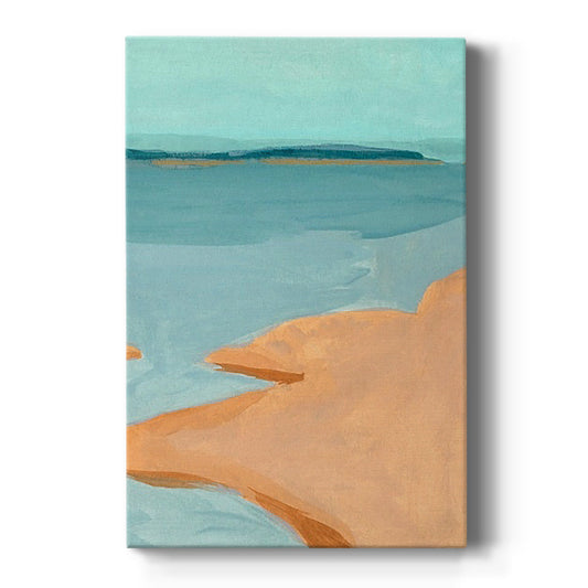 Out on the Sandbar III Premium Gallery Wrapped Canvas - Ready to Hang