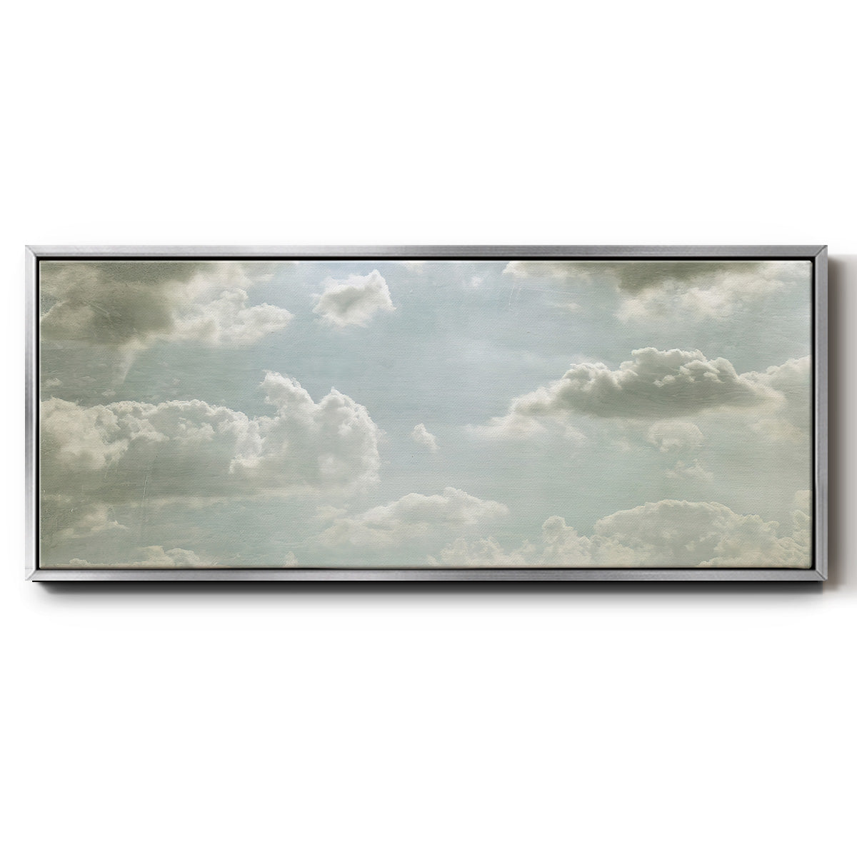 Sky Scrapers III - Floater Framed Canvas Print