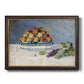 Still Life with Peaches and Grapes Premium Framed Canvas- Ready to Hang