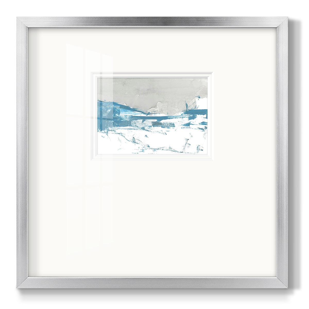 Meta Land I - Double Matboard Framed Print