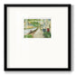 Sunny Side of the Street - Double Matboard Framed Print