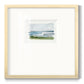 Coastline Splash II - Double Matboard Framed Print