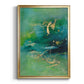 Peaceful Diptych II - Modern Framed Canvas Print