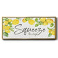 Lemon Squeeze - Floater Framed Canvas Print
