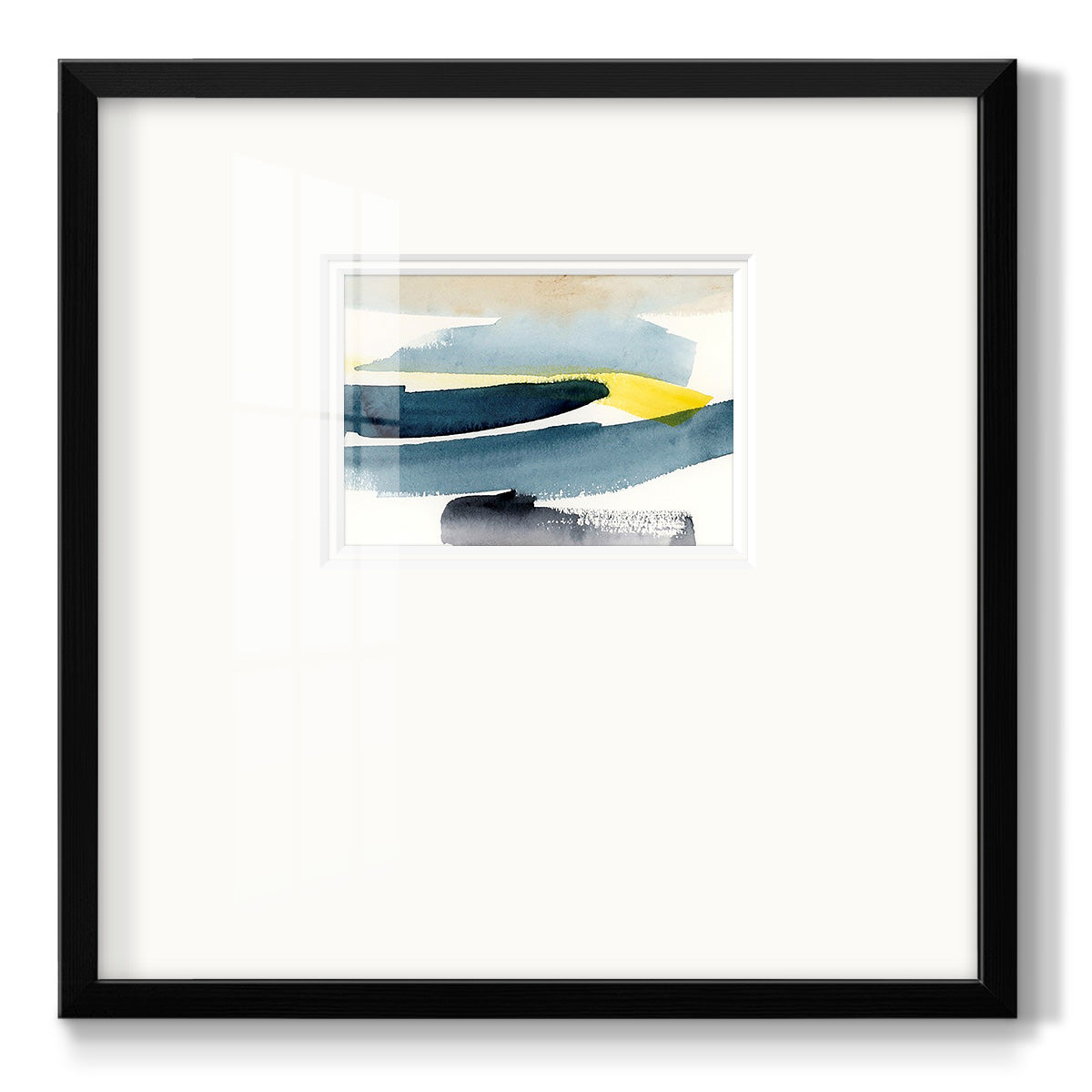 Peeking Sunshine II Premium Framed Print Double Matboard