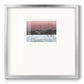 Sunset Snowfall II Premium Framed Print Double Matboard