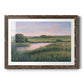 Spring Marsh I - Barnwood Framed Art Print