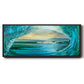 Big Wave - Floater Framed Canvas Print