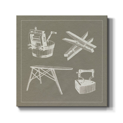 Laundry Tips VIII - Canvas Art Print