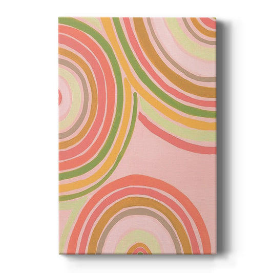 Abstract Rainbow I Premium Gallery Wrapped Canvas - Ready to Hang