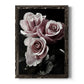 Rose Noir I - Barnwood Framed Canvas Print