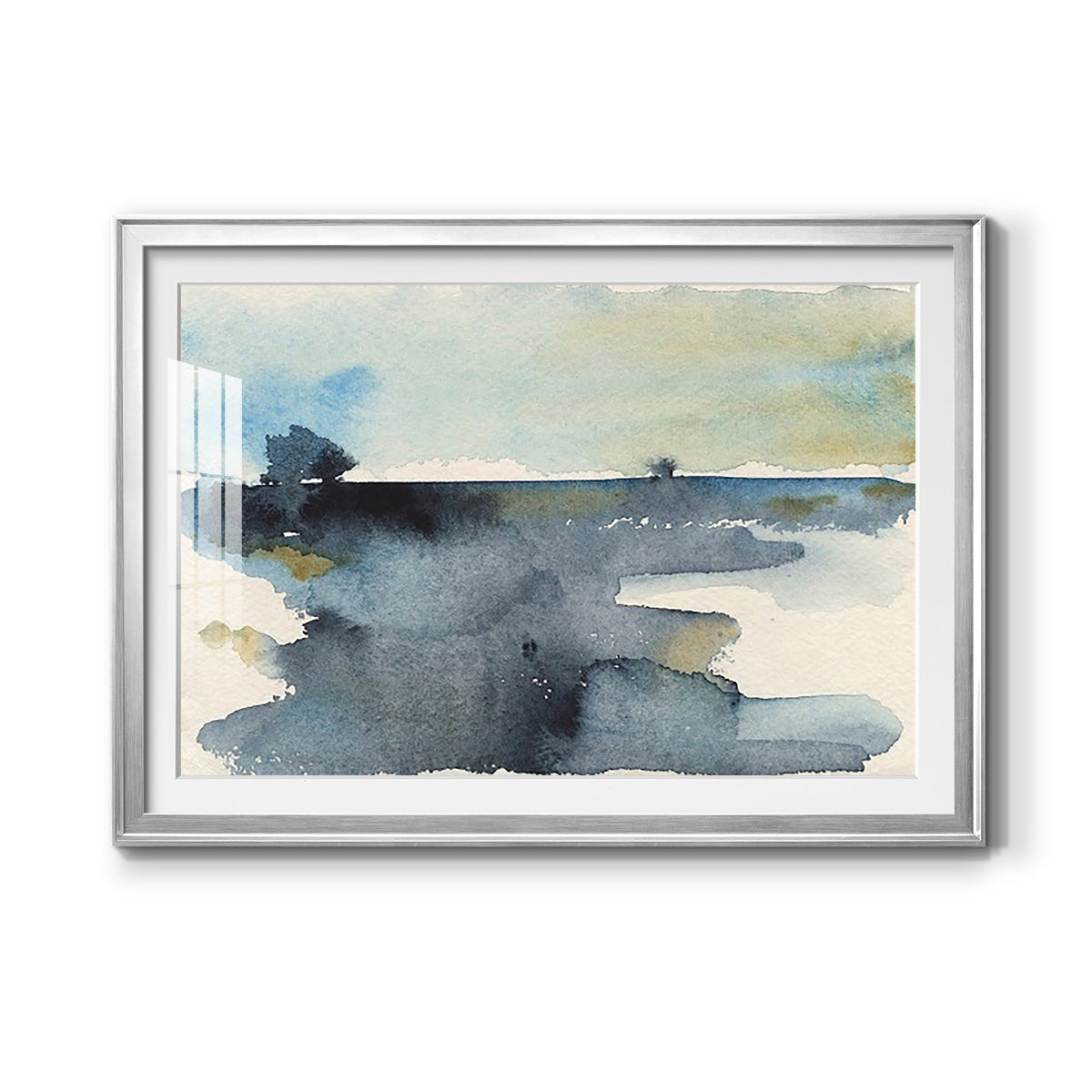 Upheval IV Premium Framed Print - Ready to Hang