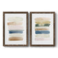 Faint Swatches I - Premium Framed Canvas 2 Piece Set - Ready to Hang