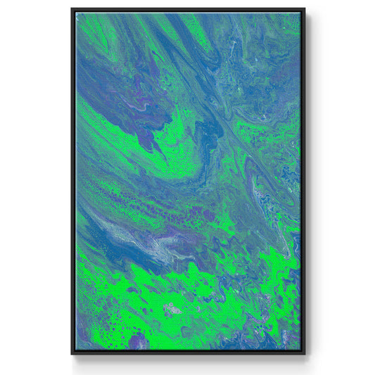 M93 - Floater Framed Canvas Print