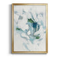 Ice Cavern III - Modern Framed Canvas Print