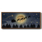 Celestial Christmas Collection D - Floater Framed Canvas Print