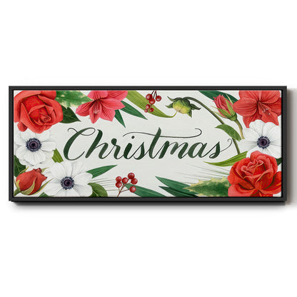Christmas Time - Floater Framed Canvas Print