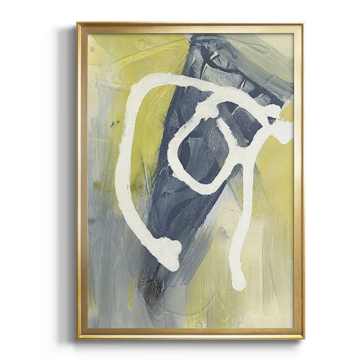 Delightful I - Modern Framed Canvas Print