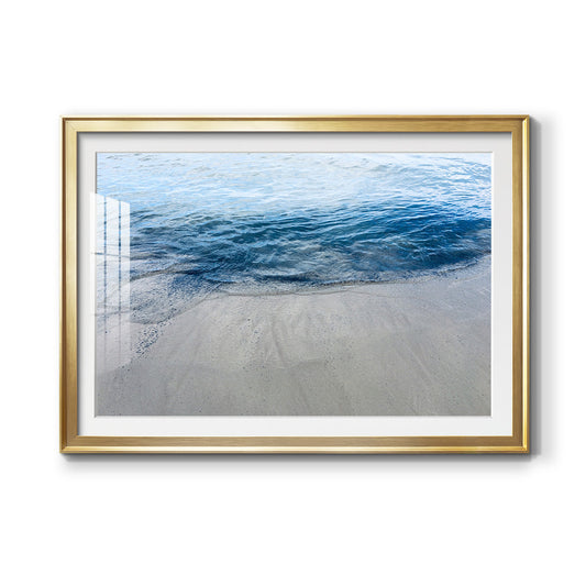 Aegean Blue Water Premium Framed Print - Ready to Hang