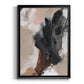 Unbleached Neutrals IV - Modern Framed Canvas Print