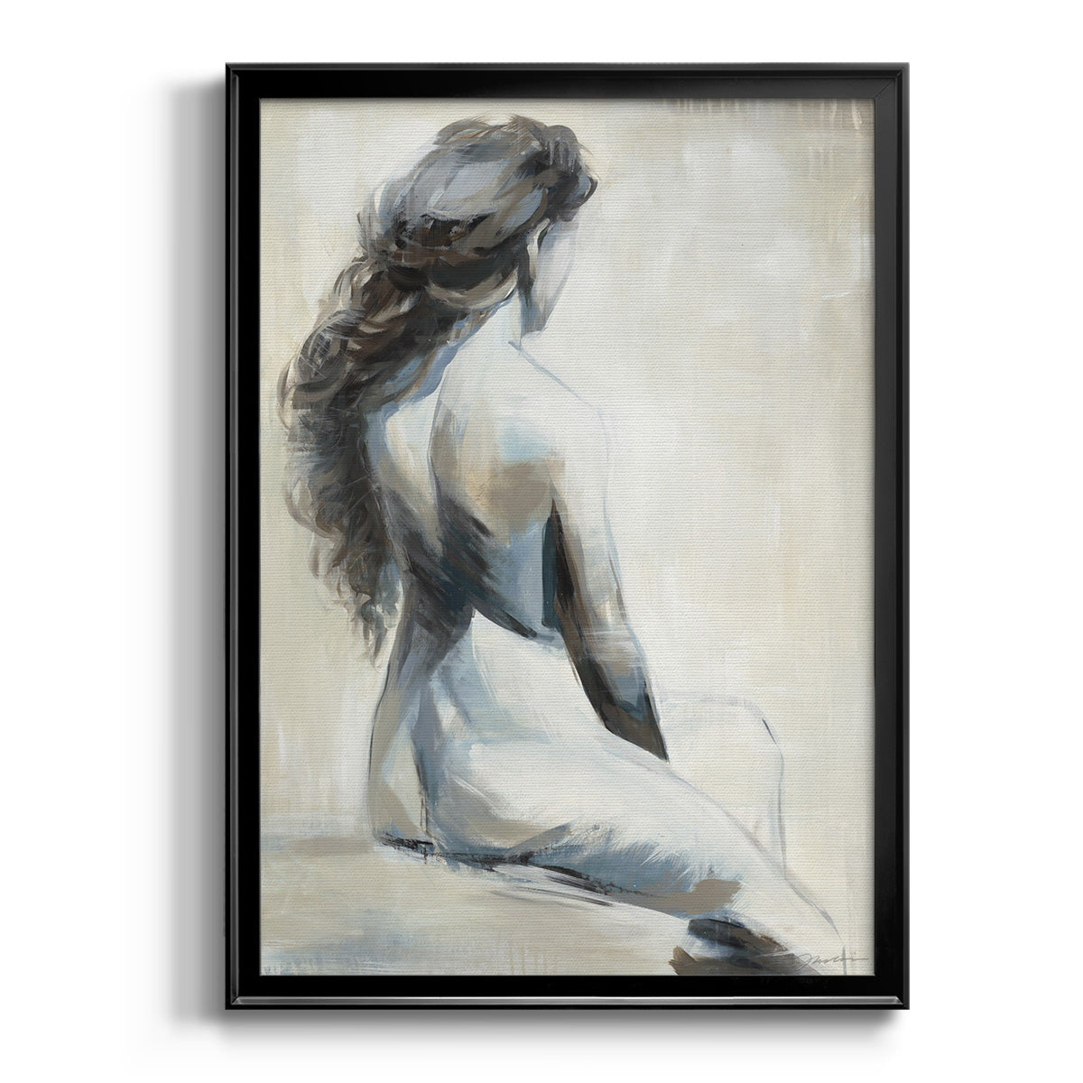 Song on the Wind - Modern Framed Canvas Print