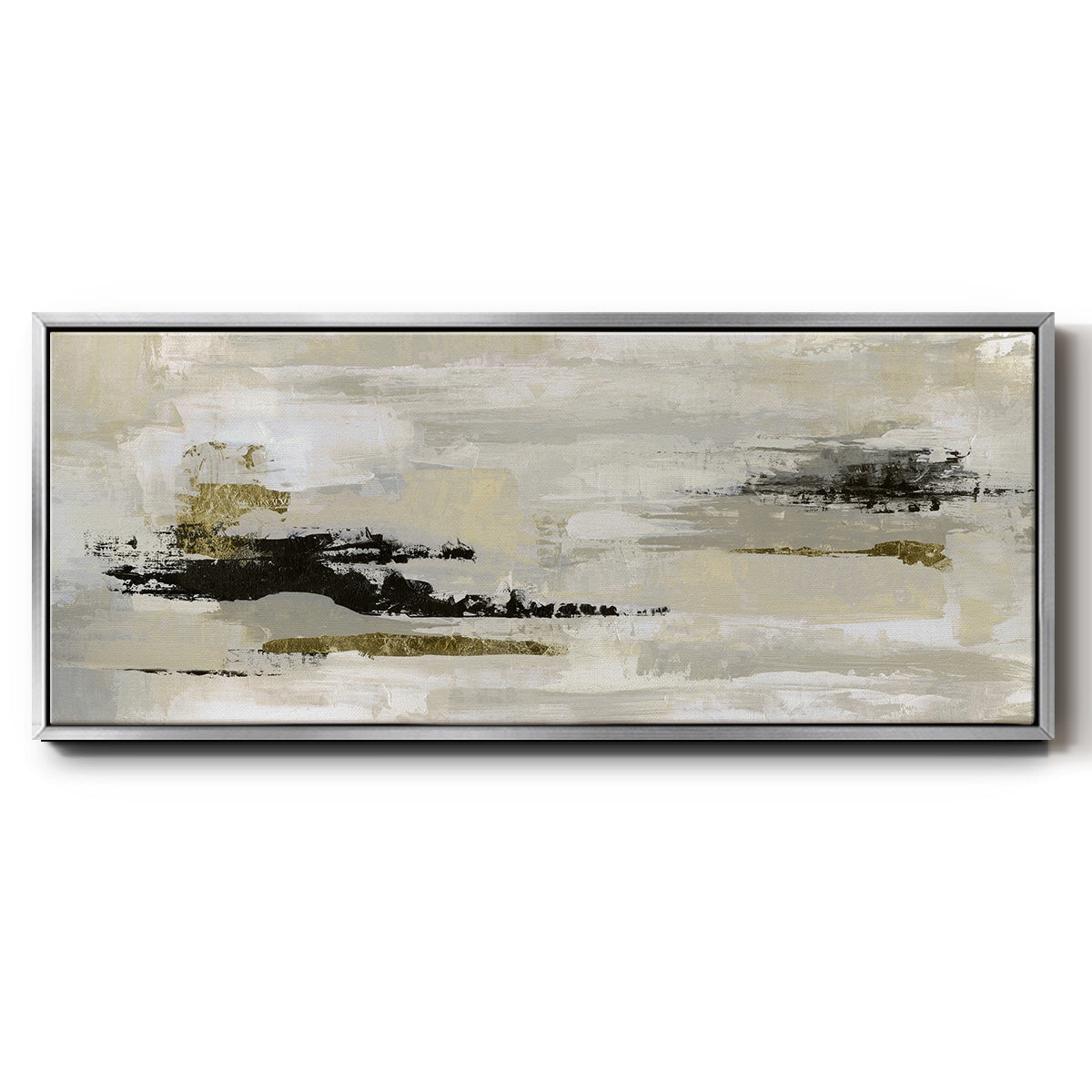 Summer Saffron - Floater Framed Canvas Print