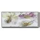 Frozen Floral IV - Floater Framed Canvas Print