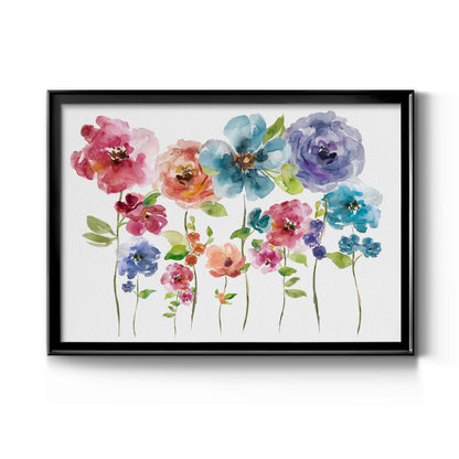 Belle Boutique Arrangement - Modern Framed Canvas Print