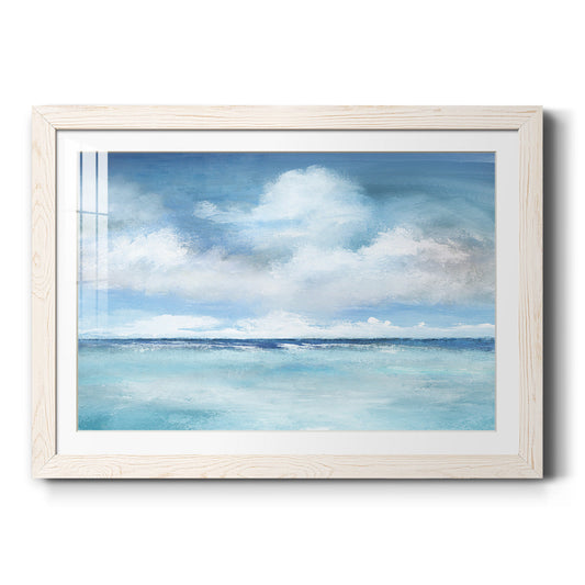 Caribbean Clouds - Barnwood Framed Art Print