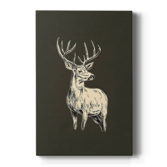 Chalk Blessing of Mistletoe - Canvas Art Print