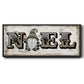 Winter Wonderland Friend Noel - Floater Framed Canvas Print