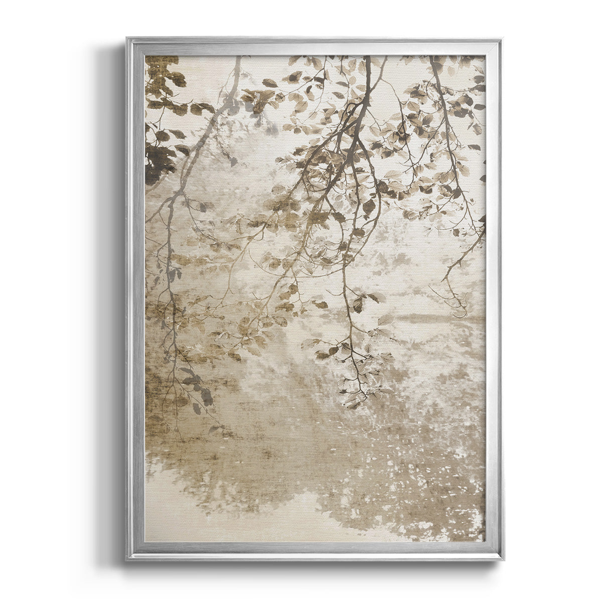 Fresco - Modern Framed Canvas Print