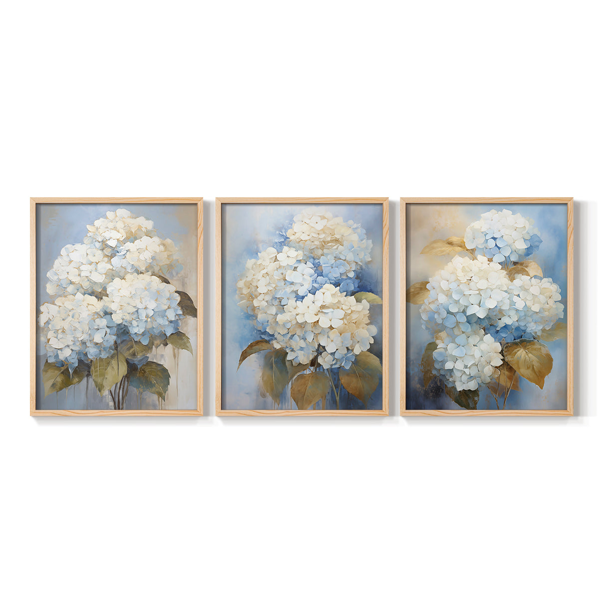 Floral Study Series XLIII - Restickable Framed Art Set